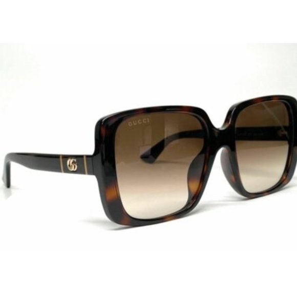 Gucci Women\'s Havana Square Sunglasses!